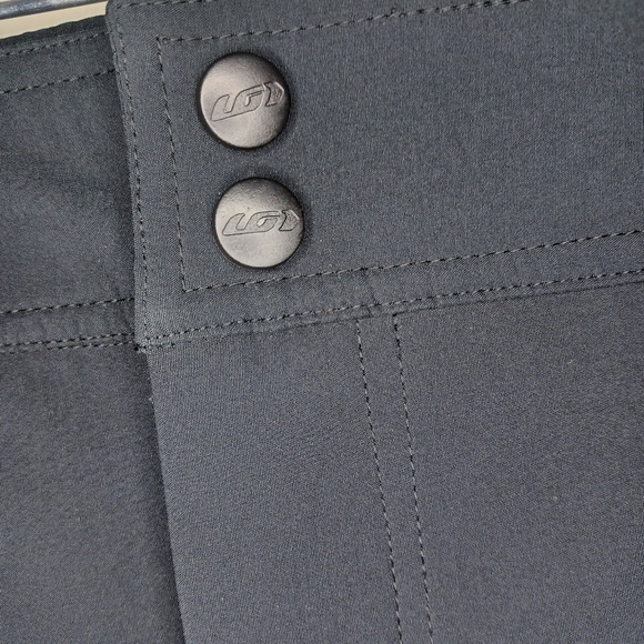 Louis Garneau Cycling Shorts Mens Size XL Black Longer Baggy Fit Stretch Elastic - Picture 6 of 8